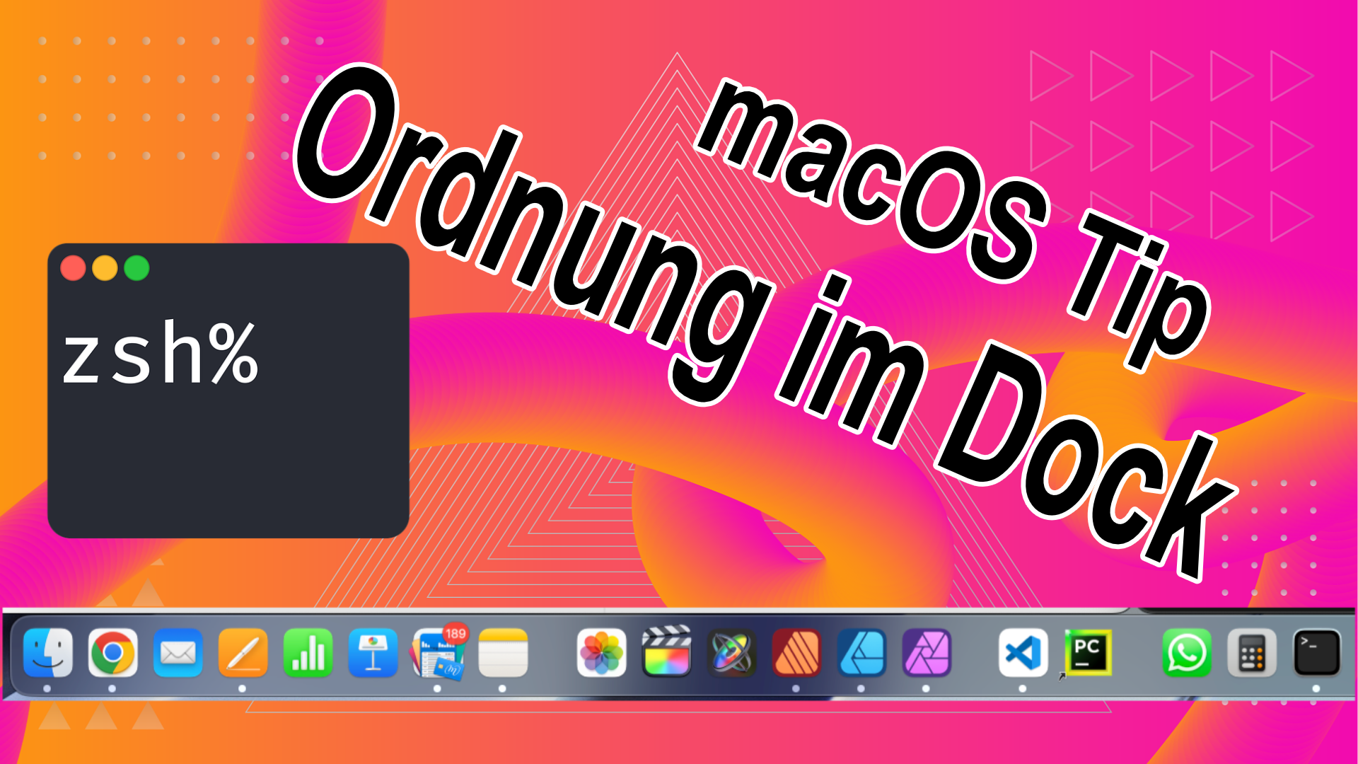 Read more about the article Dein Dock, deine Regeln! Trenner im Dock von macOS