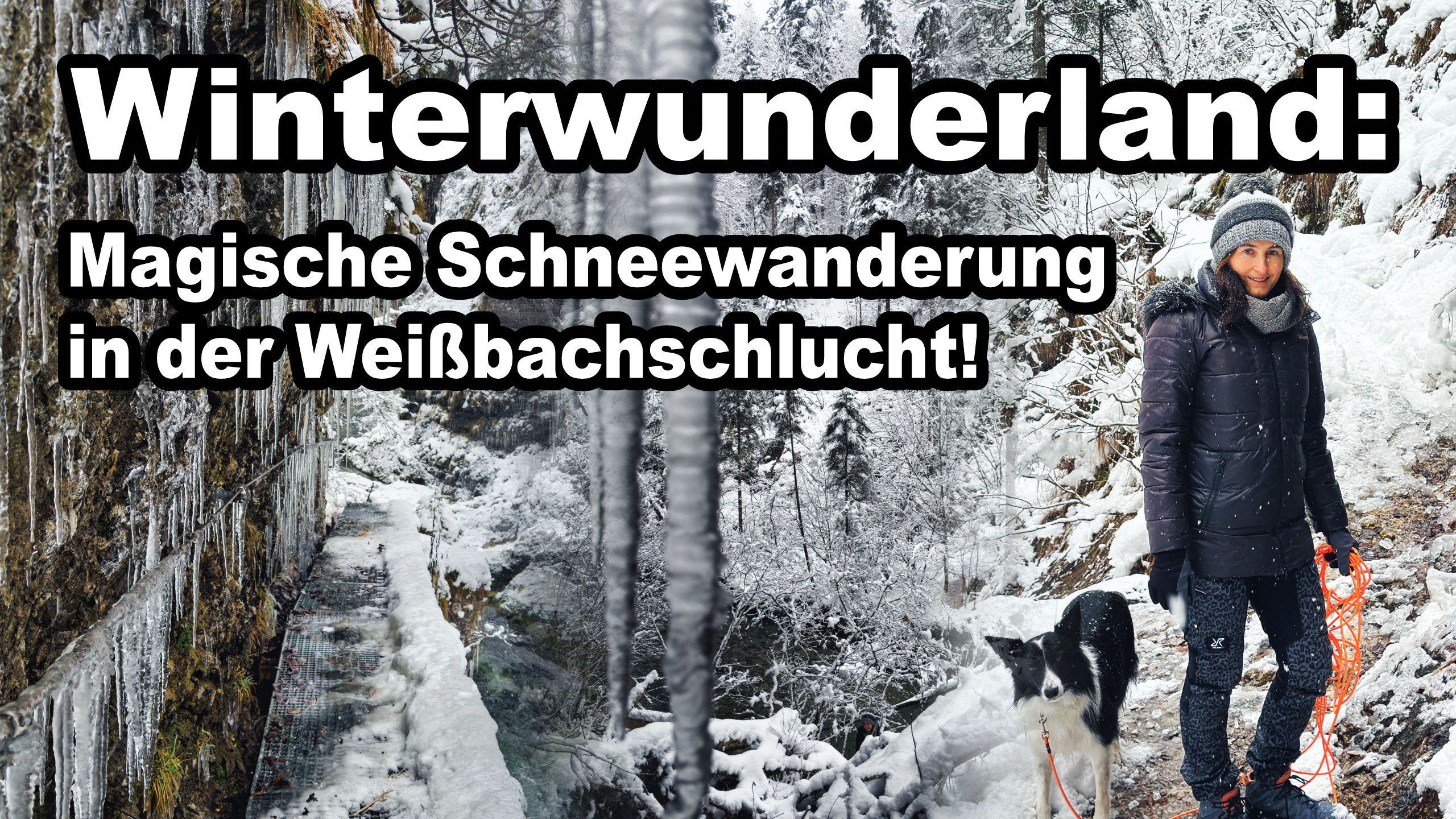 Read more about the article Winterwunderland: Magische Schneewanderung in der Weißbachschlucht und gemütliche Thermen