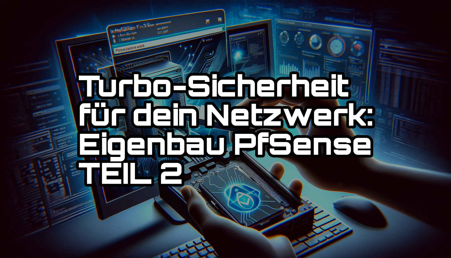 Read more about the article Turbo-Sicherheit für dein Netzwerk Teil 2: Vom Boot-Stick zur Grundinstallation der pfsense Firewall