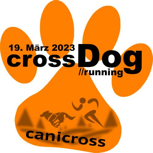 crossdog Pfote Logo 2021 quadrat